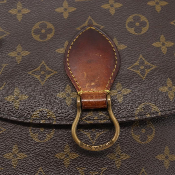 LOUIS VUITTON Monogram Saint Cloud GM Schoudertas M51242 LV Auth 172594