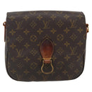 LOUIS VUITTON Monogram Saint Cloud GM Schoudertas M51242 LV Auth 172594-13