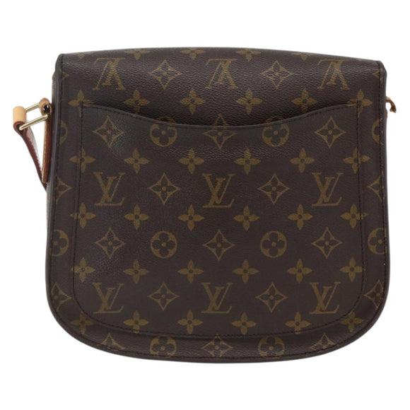 LOUIS VUITTON Monogram Saint Cloud GM Schoudertas M51242 LV Auth 172594