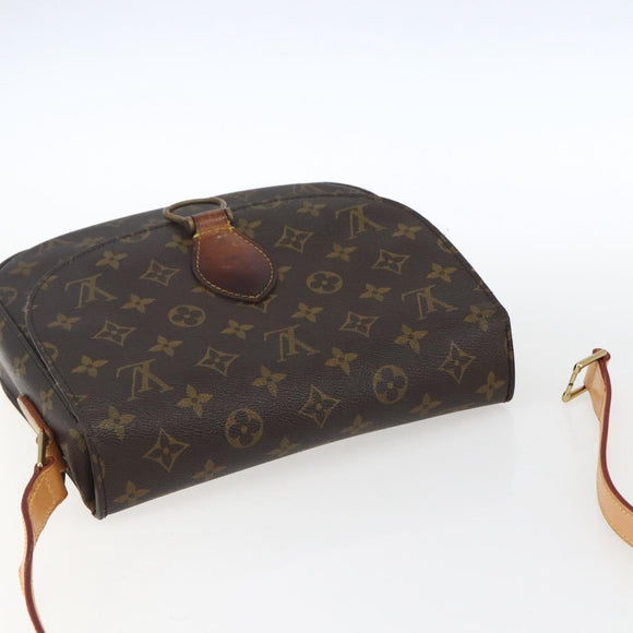 LOUIS VUITTON Monogram Saint Cloud GM Schoudertas M51242 LV Auth 172594