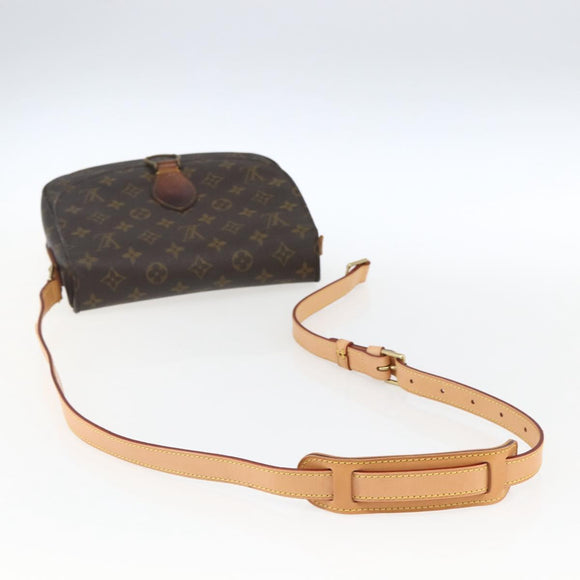 LOUIS VUITTON Monogram Saint Cloud GM Schoudertas M51242 LV Auth 172594