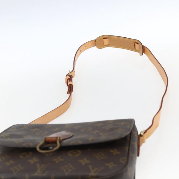 LOUIS VUITTON Monogram Saint Cloud GM Schoudertas M51242 LV Auth 172594