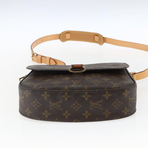 LOUIS VUITTON Monogram Saint Cloud GM Schoudertas M51242 LV Auth 172594