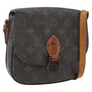 LOUIS VUITTON Monogram Saint Cloud MM Umhängetasche M51243 LV Auth 172595-1