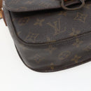 LOUIS VUITTON Monogram Saint Cloud MM Umhängetasche M51243 LV Auth 172595-11