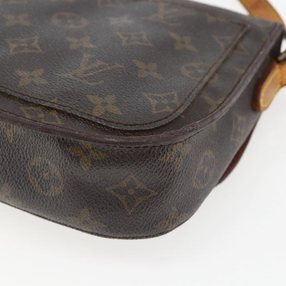 LOUIS VUITTON Monogram Saint Cloud MM Umhängetasche M51243 LV Auth 172595