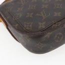 LOUIS VUITTON Monogram Saint Cloud MM Umhängetasche M51243 LV Auth 172595-13