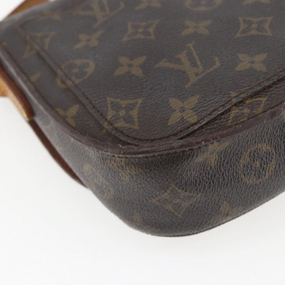 LOUIS VUITTON Monogram Saint Cloud MM Umhängetasche M51243 LV Auth 172595
