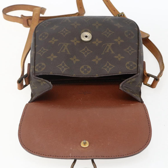 LOUIS VUITTON Monogram Saint Cloud MM Umhängetasche M51243 LV Auth 172595