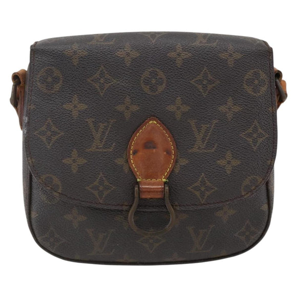 LOUIS VUITTON Monogram Saint Cloud MM Umhängetasche M51243 LV Auth 172595