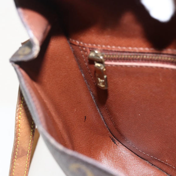 LOUIS VUITTON Monogram Saint Cloud MM Umhängetasche M51243 LV Auth 172595