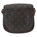 LOUIS VUITTON Monogram Saint Cloud MM Umhängetasche M51243 LV Auth 172595-3