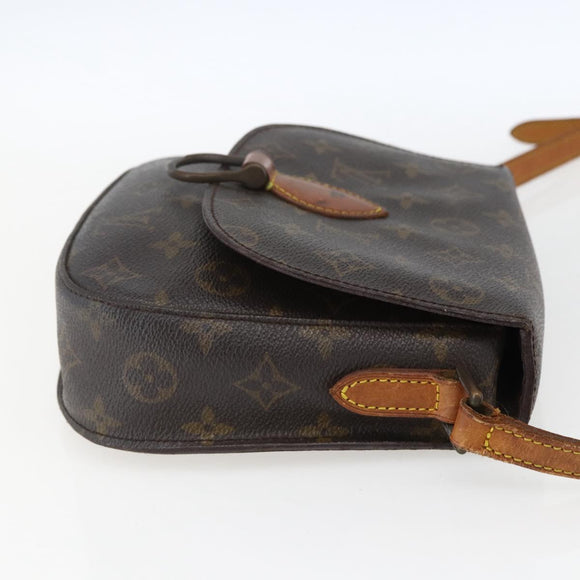 LOUIS VUITTON Monogram Saint Cloud MM Umhängetasche M51243 LV Auth 172595