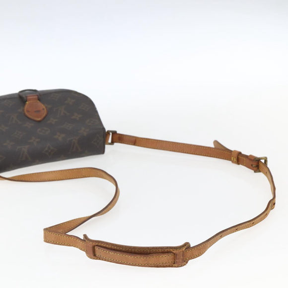 LOUIS VUITTON Monogram Saint Cloud MM Umhängetasche M51243 LV Auth 172595