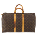LOUIS VUITTON Monogram Keepall 45 Boston Bag M41428 LV Auth 172601-13