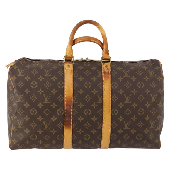 LOUIS VUITTON Monogram Keepall 45 Boston Tas M41428 LV Auth 172601