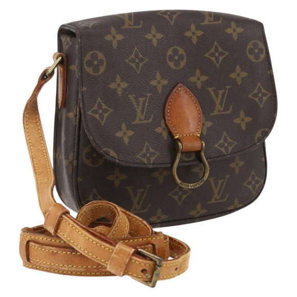 LOUIS VUITTON Monogram Saint Cloud MM Shoulder Bag M51243 LV Auth 172604