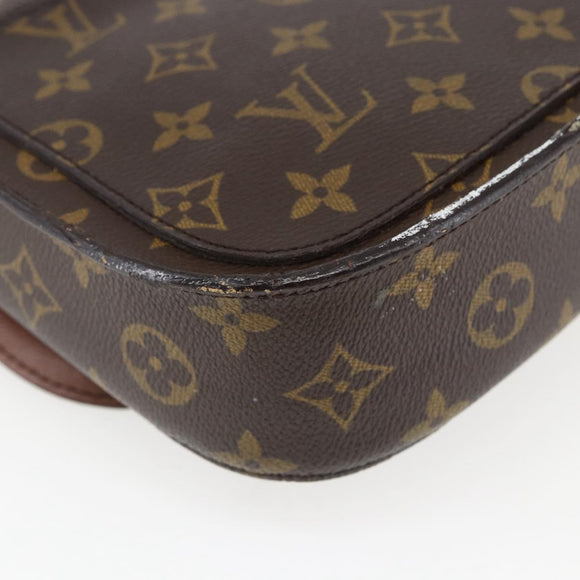 LOUIS VUITTON Monogram Saint Cloud MM Shoulder Bag M51243 LV Auth 172604