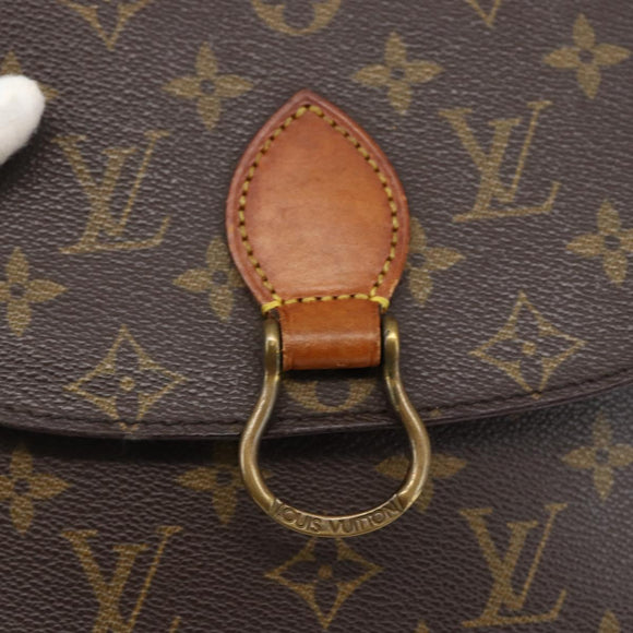 LOUIS VUITTON Monogram Saint Cloud MM Shoulder Bag M51243 LV Auth 172604