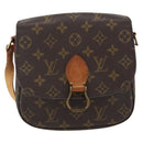 LOUIS VUITTON Monogram Saint Cloud MM Shoulder Bag M51243 LV Auth 172604-13