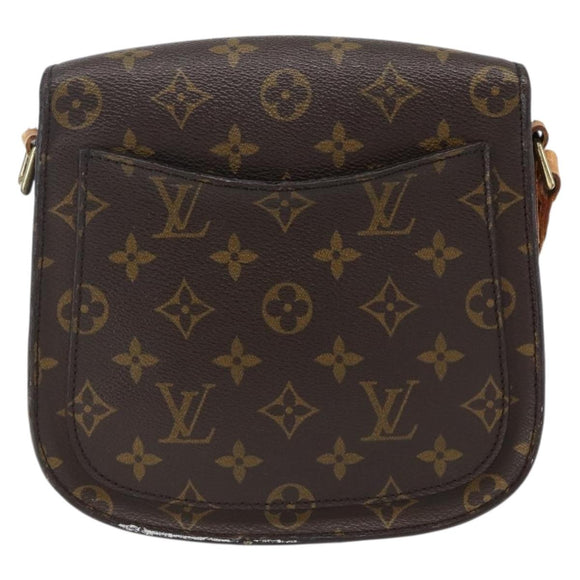 LOUIS VUITTON Monogram Saint Cloud MM Shoulder Bag M51243 LV Auth 172604
