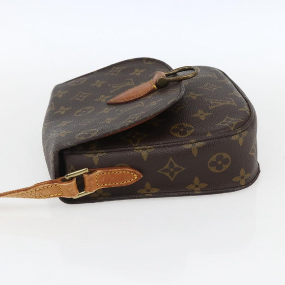LOUIS VUITTON Monogram Saint Cloud MM Shoulder Bag M51243 LV Auth 172604