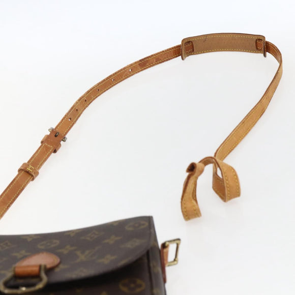 LOUIS VUITTON Monogram Saint Cloud MM Shoulder Bag M51243 LV Auth 172604