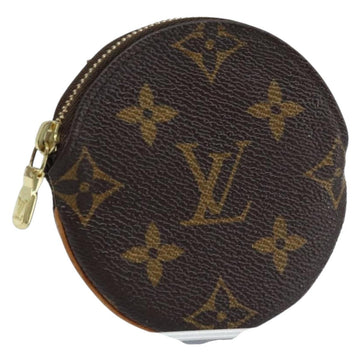 LOUIS VUITTON Monogram Porte Monnaie Round Coin Purse M61926 LV Auth 172606