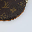 LOUIS VUITTON Monogram Porte Monnaie Round Coin Purse M61926 LV Auth 172606-10