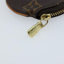 LOUIS VUITTON Monogram Porte Monnaie Round Coin Purse M61926 LV Auth 172606-12