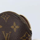 LOUIS VUITTON Monogram Porte Monnaie Round Coin Purse M61926 LV Auth 172606-13