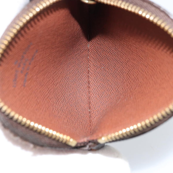 LOUIS VUITTON Monogram Porte Monnaie Round Coin Purse M61926 LV Auth 172606