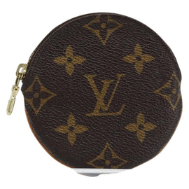 LOUIS VUITTON Monogram Porte Monnaie Round Coin Purse M61926 LV Auth 172606 - 0
