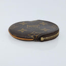 LOUIS VUITTON Monogram Porte Monnaie Round Coin Purse M61926 LV Auth 172606-4