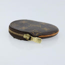 LOUIS VUITTON Monogram Porte Monnaie Round Coin Purse M61926 LV Auth 172606-5