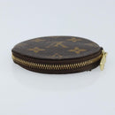 LOUIS VUITTON Monogram Porte Monnaie Round Coin Purse M61926 LV Auth 172606-6