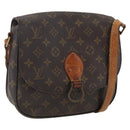 LOUIS VUITTON Monogram Saint Cloud GM Shoulder Bag M51242 LV Auth 172612-1