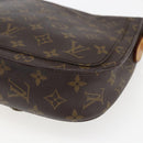 LOUIS VUITTON Monogram Saint Cloud GM Shoulder Bag M51242 LV Auth 172612-16