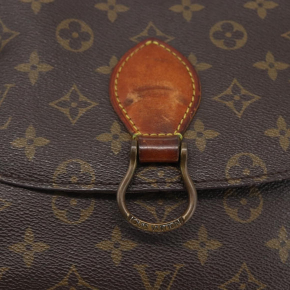 LOUIS VUITTON Monogram Saint Cloud GM Shoulder Bag M51242 LV Auth 172612