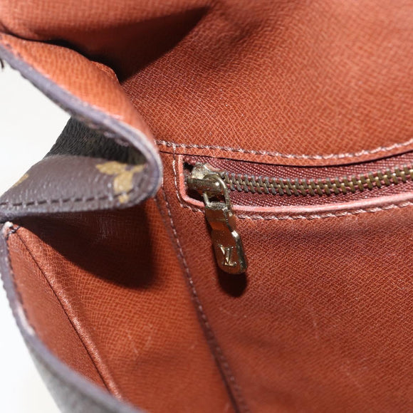 LOUIS VUITTON Monogram Saint Cloud GM Shoulder Bag M51242 LV Auth 172612