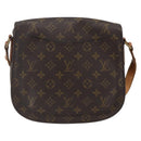 LOUIS VUITTON Monogram Saint Cloud GM Shoulder Bag M51242 LV Auth 172612-2