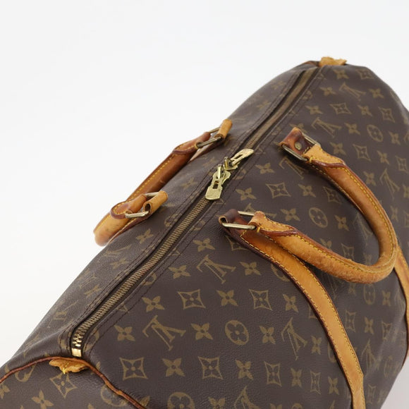 LOUIS VUITTON Monogram Keepall 50 Boston Bag M41426 LV Auth 172614