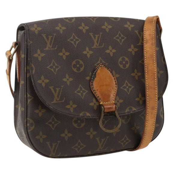 LOUIS VUITTON Monogram Saint Cloud GM Shoulder Bag M51242 LV Auth 172618