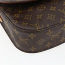 LOUIS VUITTON Monogram Saint Cloud GM Shoulder Bag M51242 LV Auth 172618-16