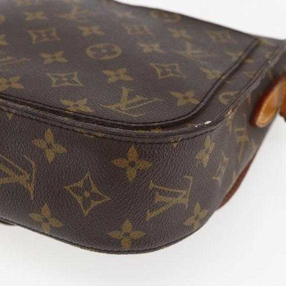 LOUIS VUITTON Monogram Saint Cloud GM Shoulder Bag M51242 LV Auth 172618