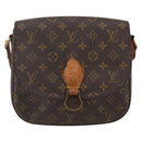 LOUIS VUITTON Monogram Saint Cloud GM Shoulder Bag M51242 LV Auth 172618-13