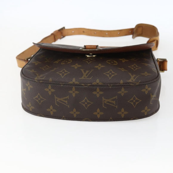LOUIS VUITTON Monogram Saint Cloud GM Shoulder Bag M51242 LV Auth 172618