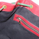 LOUIS VUITTON Epi Noe Shoulder Bag Tricolor Red Blue M44084 LV Auth 172622-21