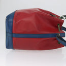 LOUIS VUITTON Epi Noe Shoulder Bag Tricolor Red Blue M44084 LV Auth 172622-3