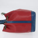 LOUIS VUITTON Epi Noe Shoulder Bag Tricolor Red Blue M44084 LV Auth 172622-4